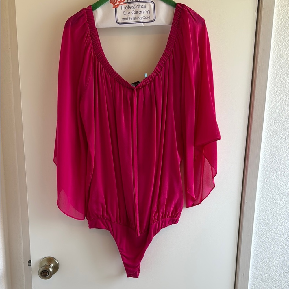 Guess by Marciano Hot Pink BodySuit